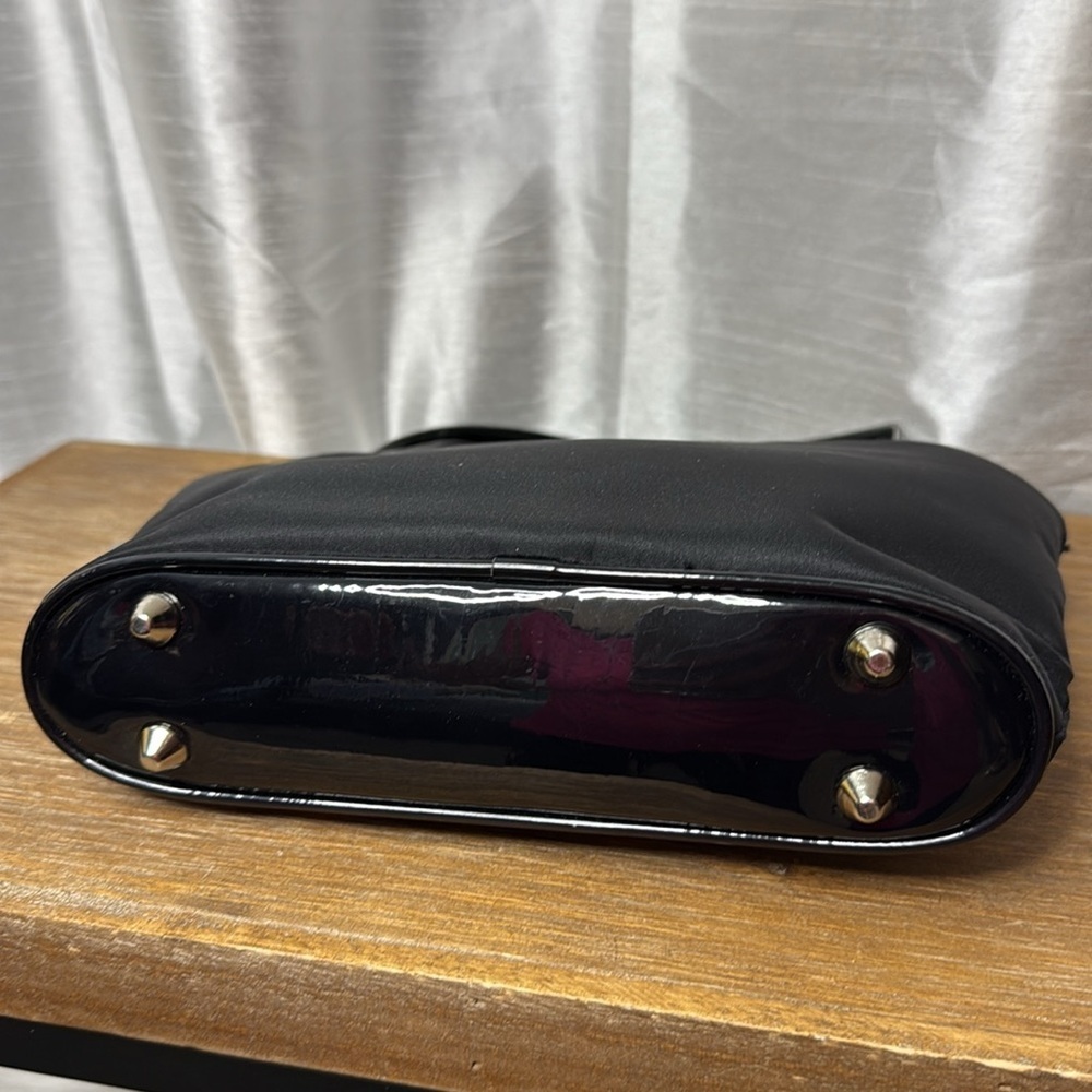 Forever By Fossil Retro Beaded Sequins Black Mini… - image 4